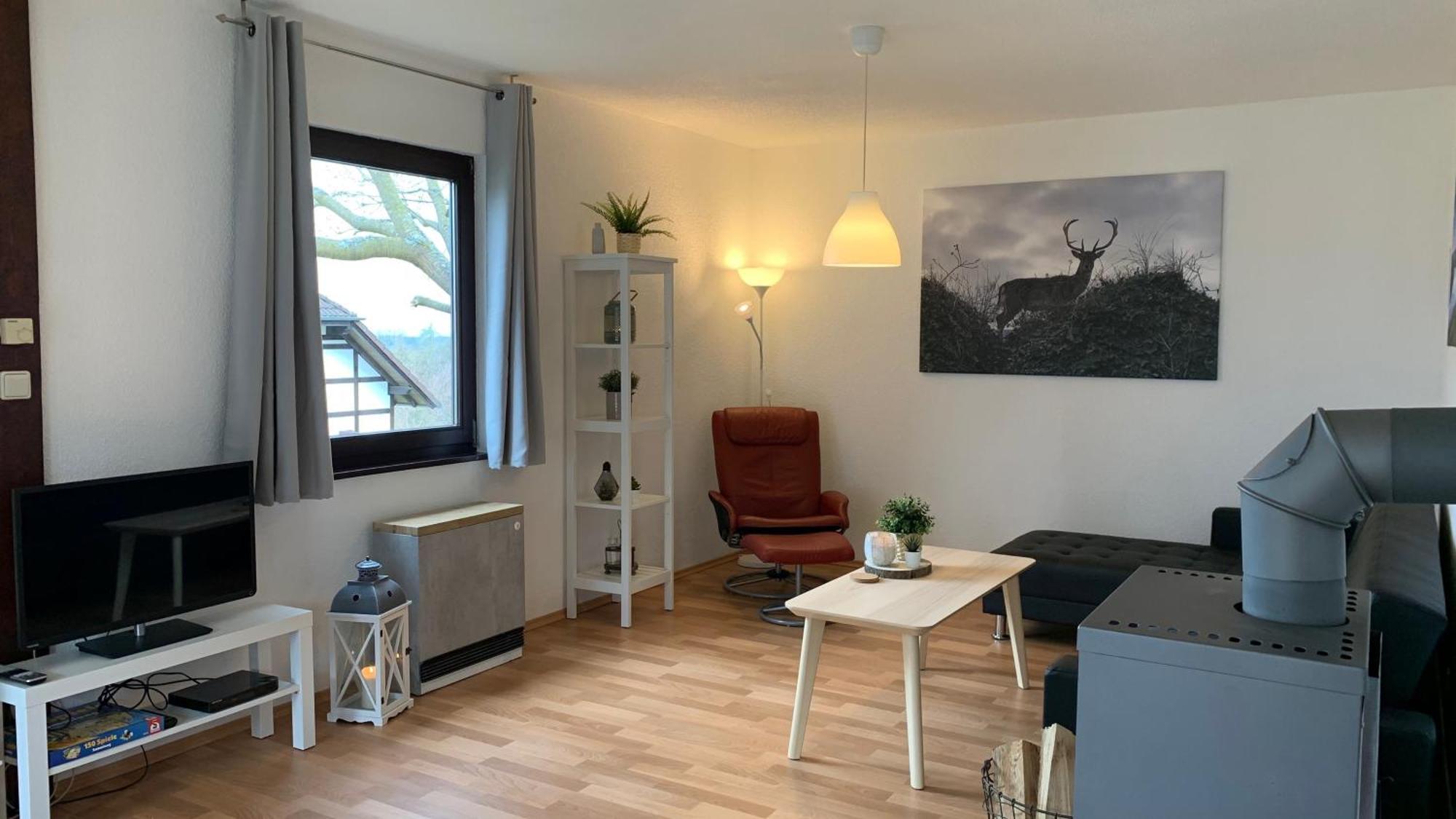 Ferienwohnung Mimo Direkt Am Waldrand Frankenau Εξωτερικό φωτογραφία